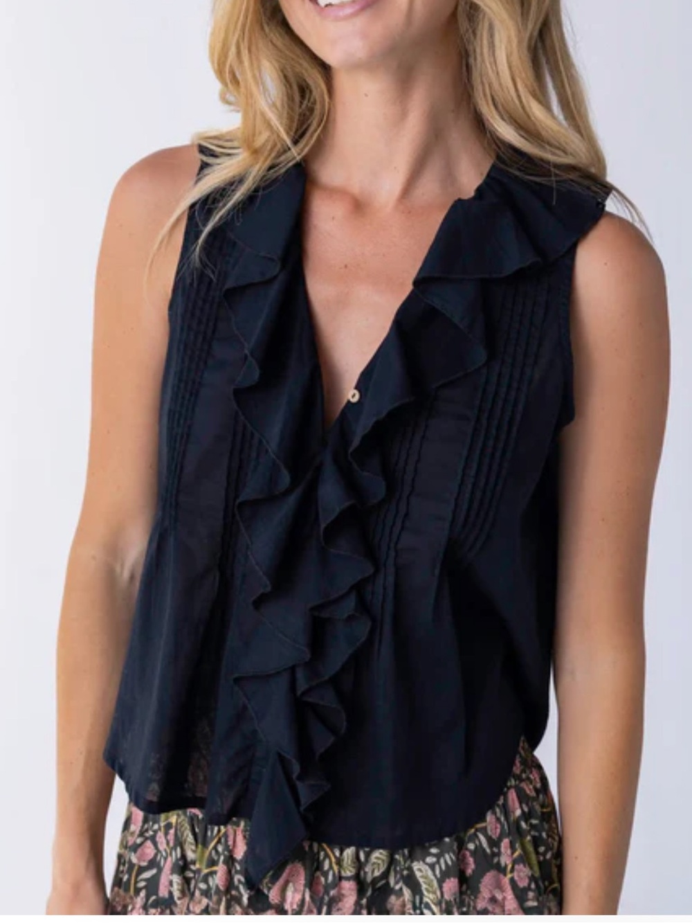 NWT Natural Life My Favorite Sleeveless Cotton Top - Picture 11 of 13